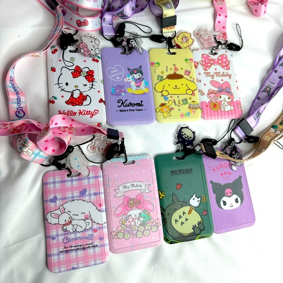 Sanrio Other - Sanrio Hello Kitty and Friends ID Badge Holder Keychain with Lanyard and Charm